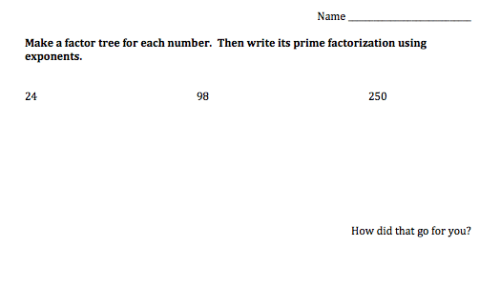 "How did that go for you?"